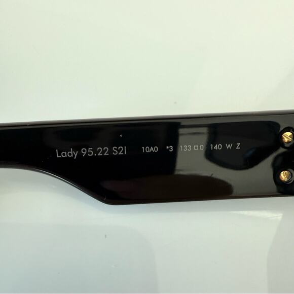 NEW!!! Christian Dior Lady 95.22 S2I 10A0 sunglasses Authentic Retail 720$ - Picture 10 of 12